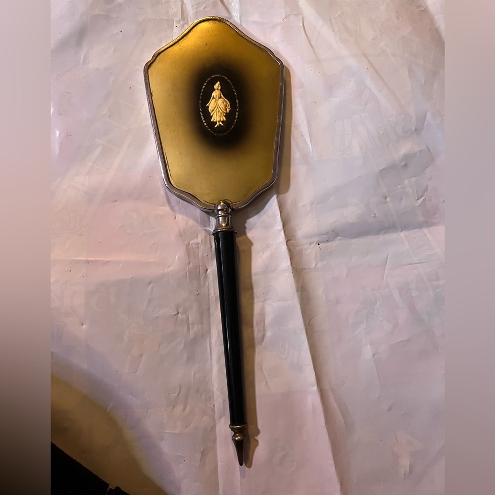 Vintage hand mirror